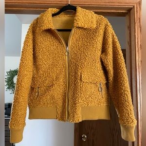 Mustard Colored Reversible Size Medium Women’s Jacket